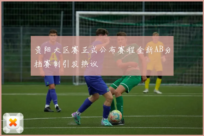 贵阳大区赛正式公布赛程全新AB分档赛制引发热议